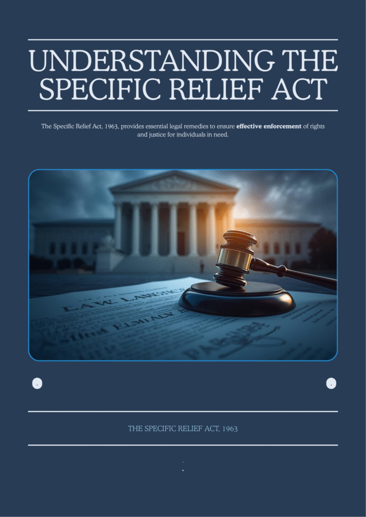 Specific Relief Act Notes